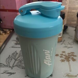 Alfani Blue Food Storage Container with Flip-Top Lid